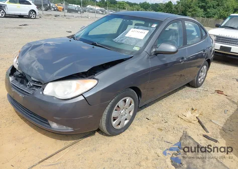2008 Hyundai Elantra Gls/Se из США, поврежденный, VIN KMHDU46D98U349195